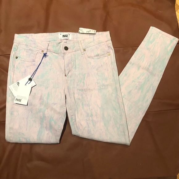 Paige Denim Verdugo Ultra Skinny Mid Rise Jeans - Picture 1 of 4